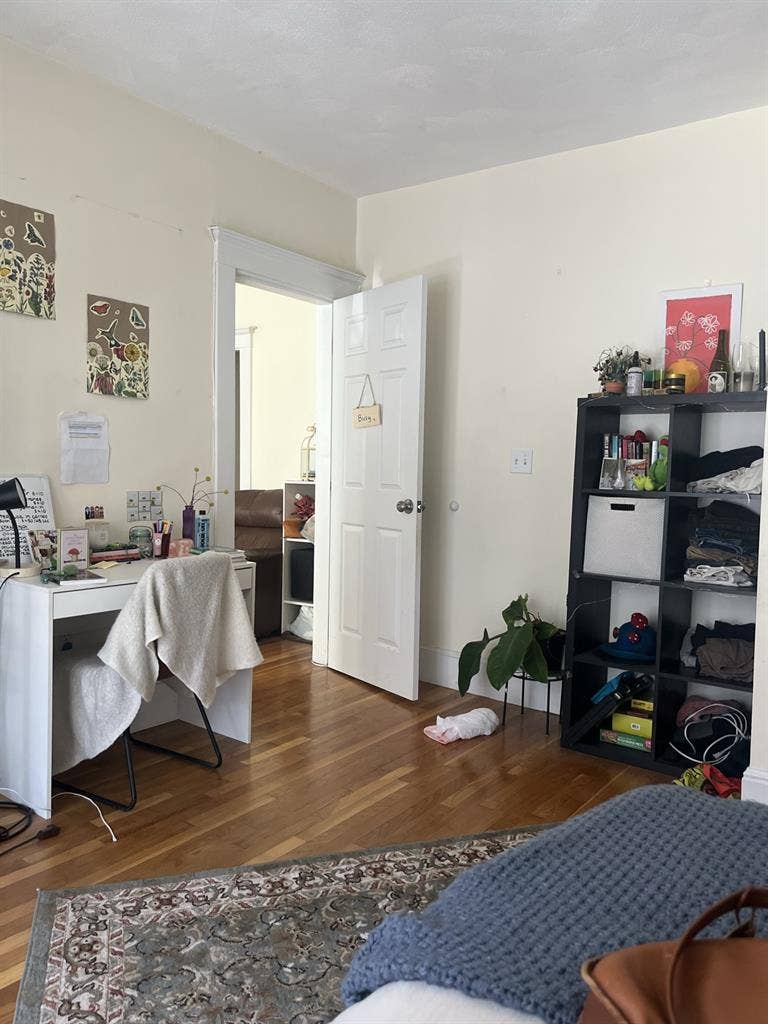 Room with an attached balcony