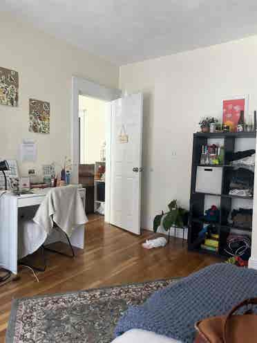 Room with an attached balcony