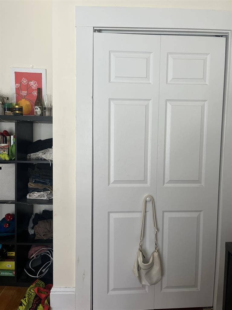 Room with an attached balcony