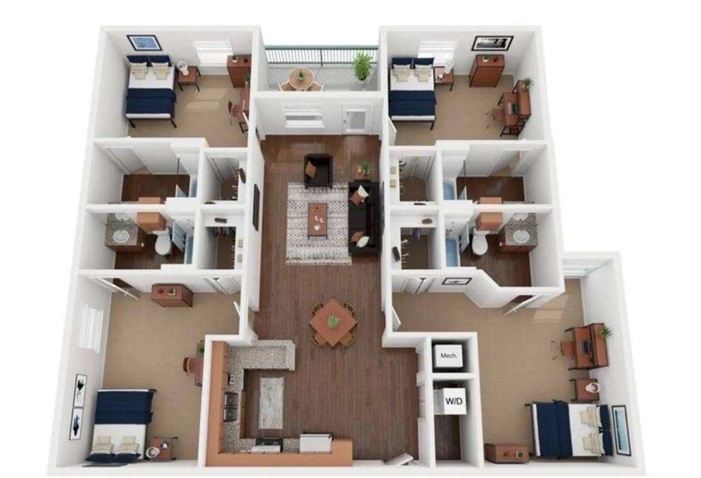 Reletting 2 rooms