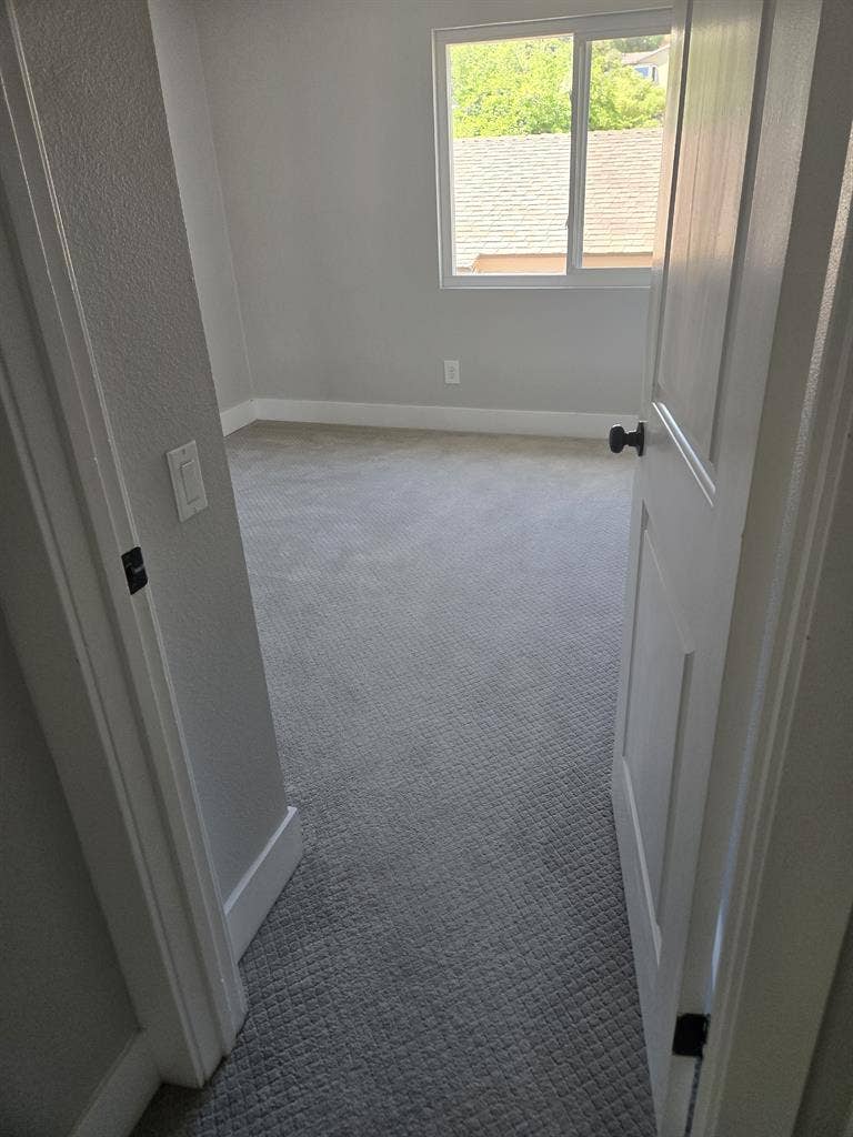 Bedroom with utilities