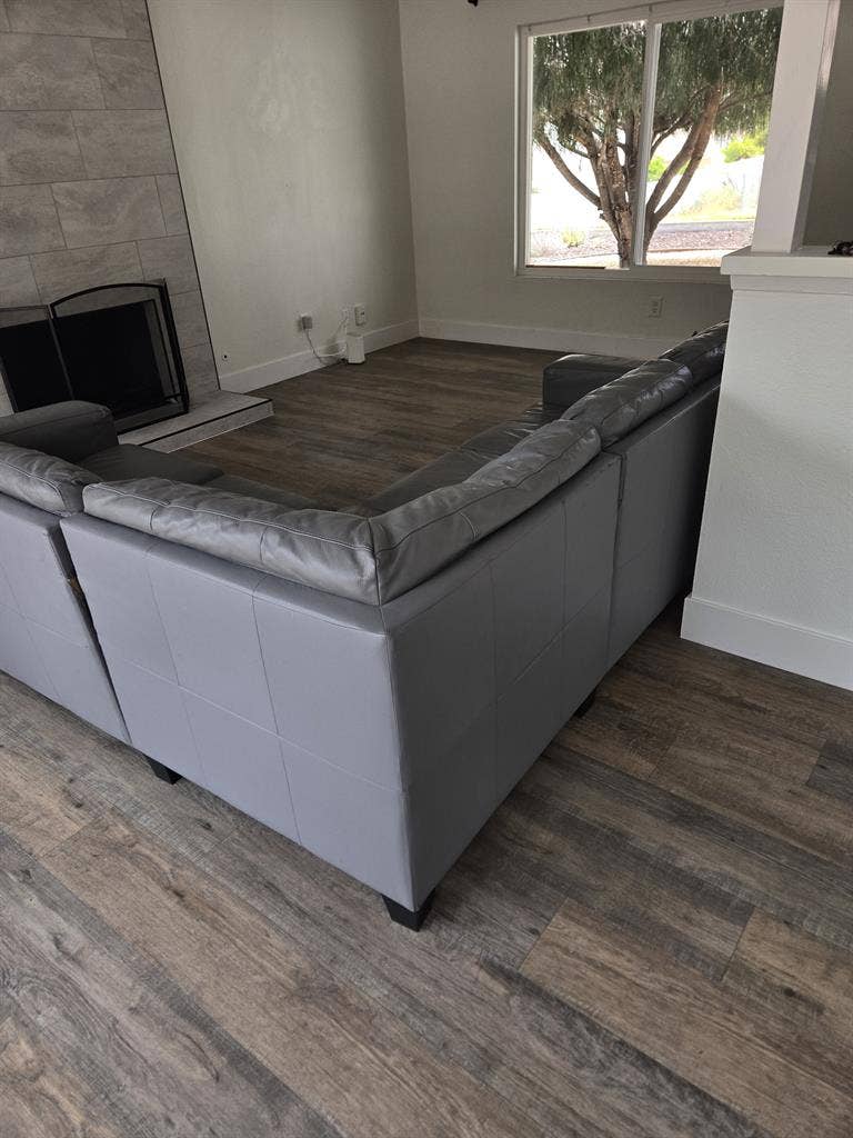 Bedroom with utilities