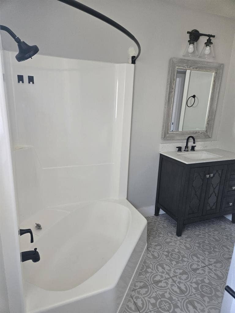 Bedroom with utilities
