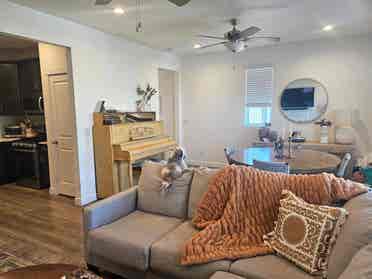 Your own 2 rooms + private bath