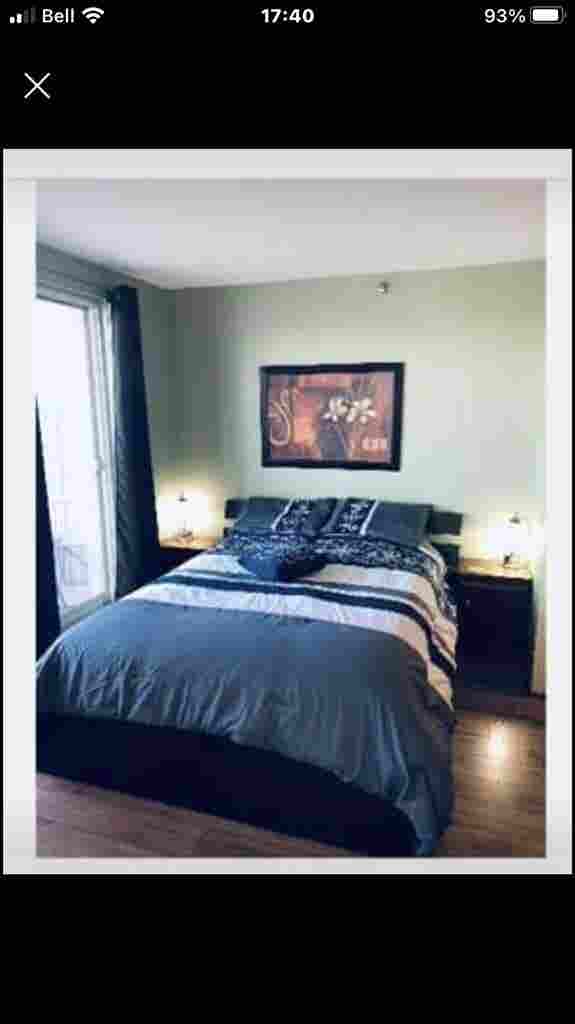 Montreal downtown, furnished condo.