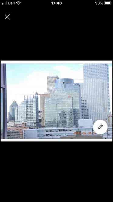Montreal downtown, furnished condo.