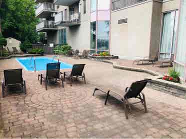 Montreal downtown, furnished condo.