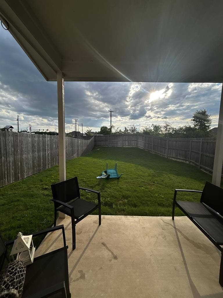 Furnished bedroom/ house for rent.