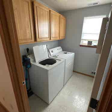 1 bedroom shared bathroom