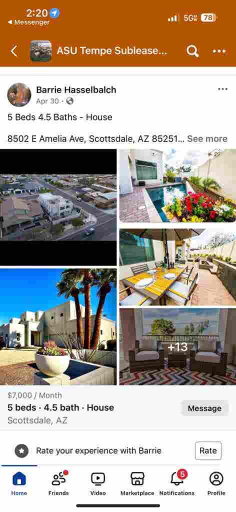 Rooms for rent