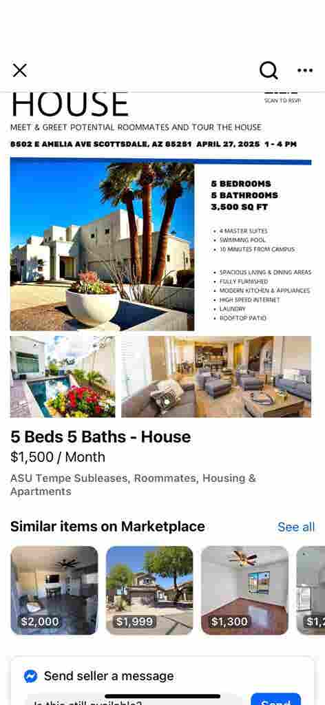 Rooms for rent
