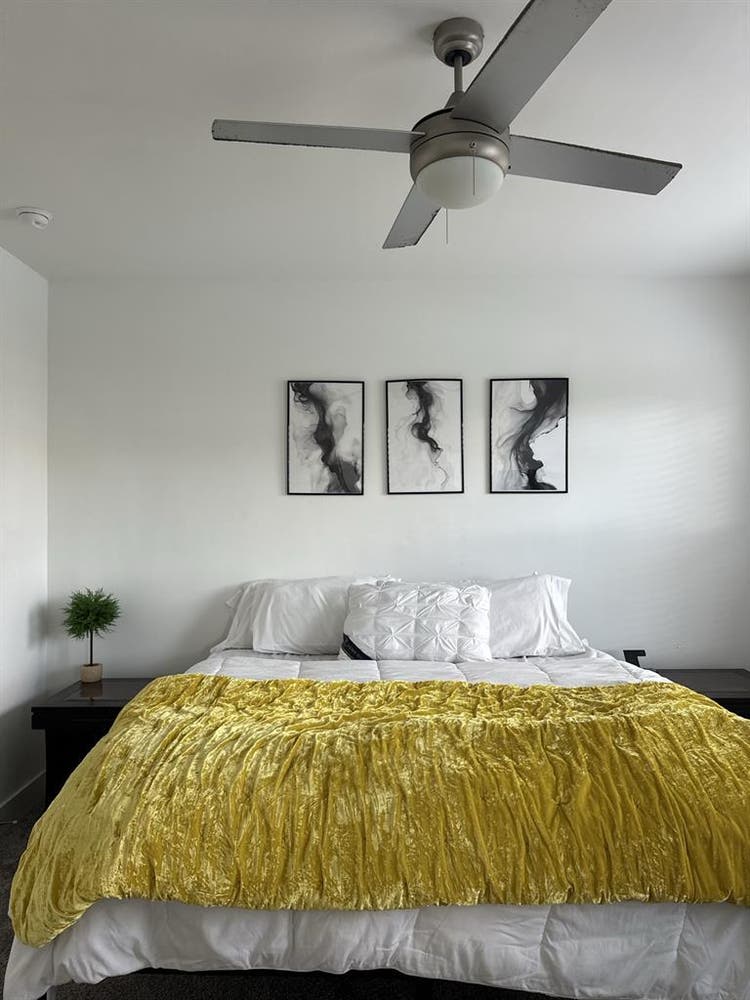 Master Bedroom w/ Private Bathroom.