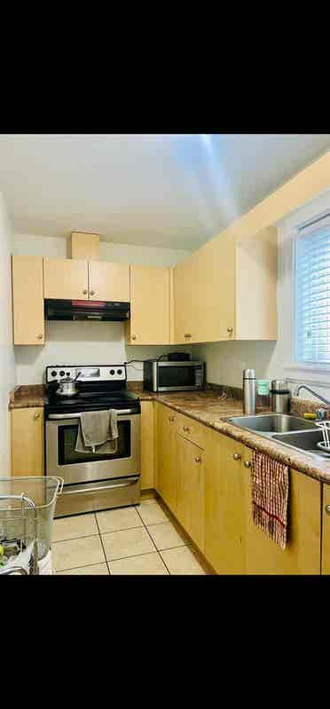 2 bedroom basement for rent.