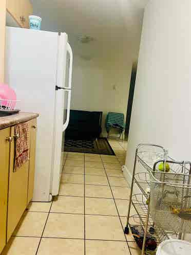2 bedroom basement for rent.