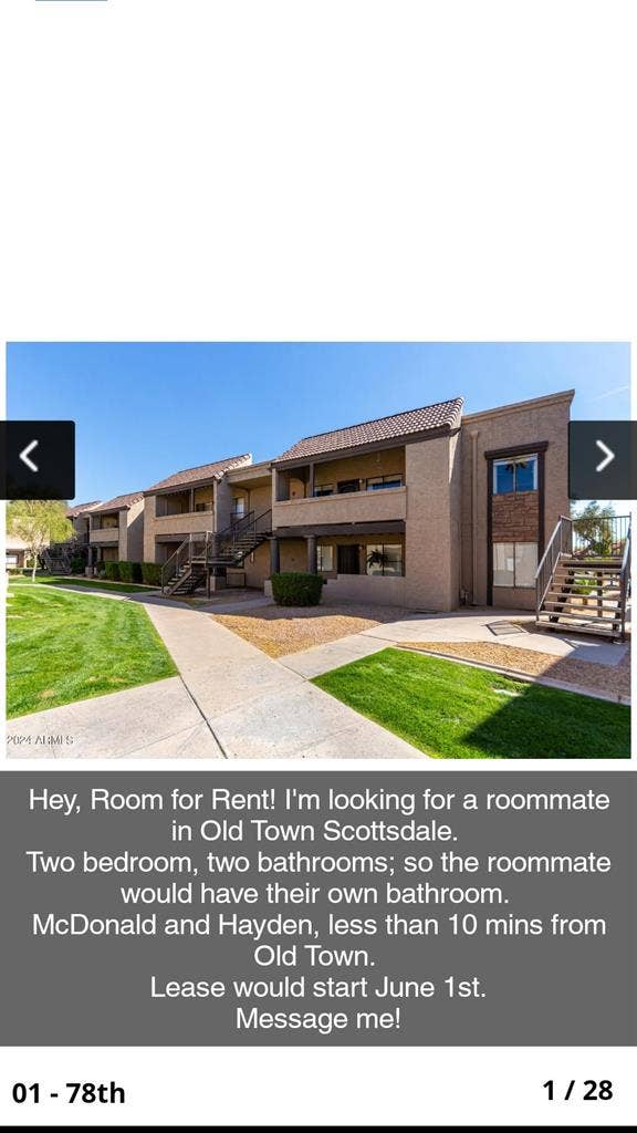 Room for rent! Old town Scottsdale