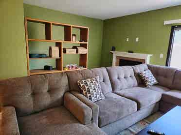 Fully furnished master bedroom