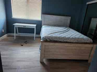Fully furnished master bedroom