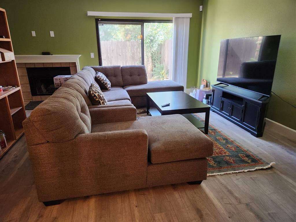 Fully furnished master bedroom