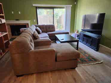 Fully furnished master bedroom