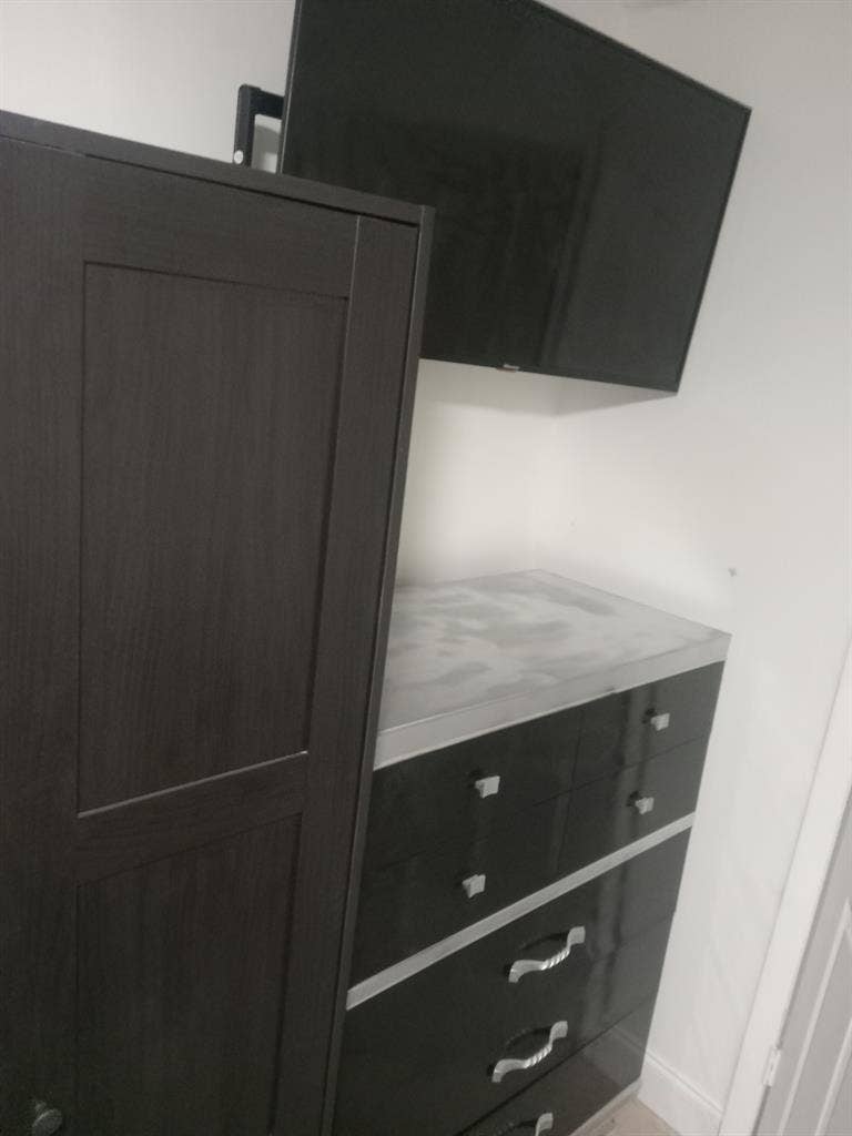 Small room with half bath included
