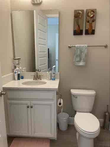 1 bedroom with ensuite private bath