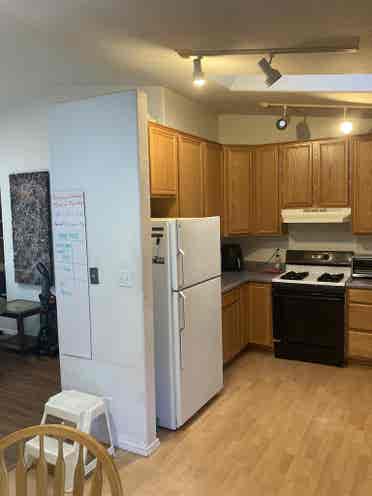 Master bedroom w/ private bathroom