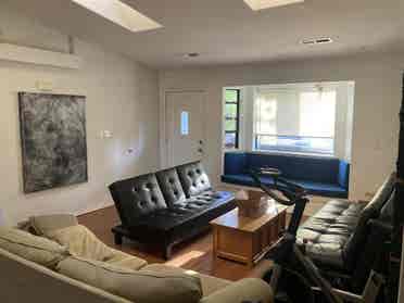 Master bedroom w/ private bathroom