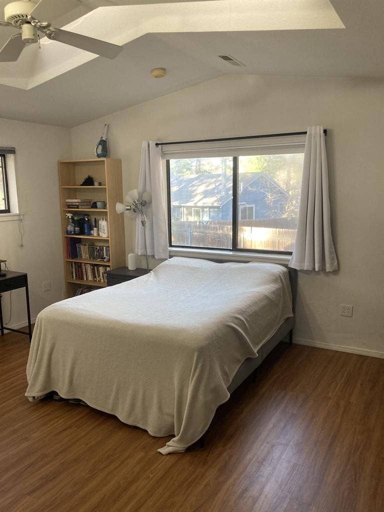 Master bedroom w/ private bathroom