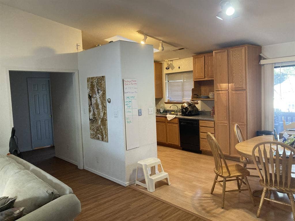 Master bedroom w/ private bathroom