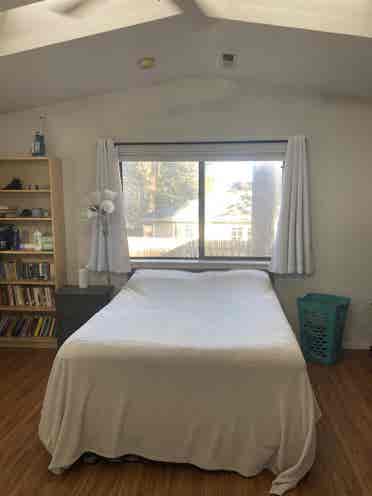 Master bedroom w/ private bathroom
