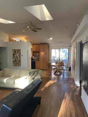 Master bedroom w/ private bathroom