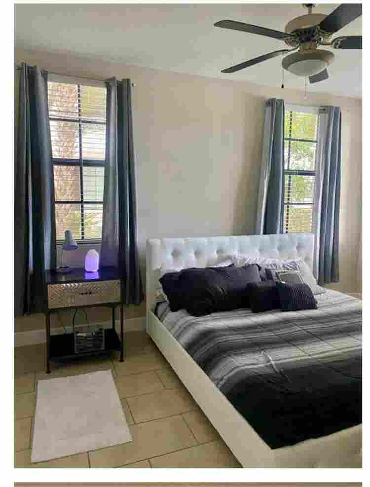 Well lighted master room