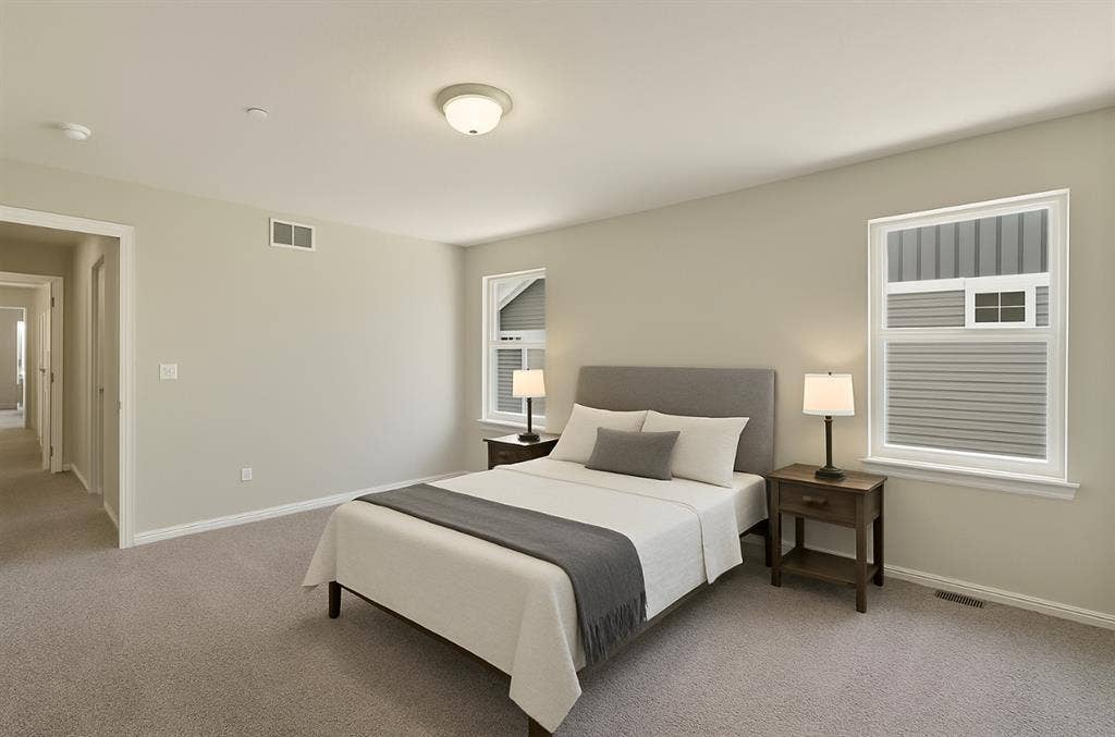 Master bedroom w/ private bath