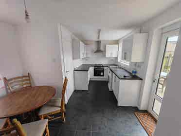 A large room with all inclusive