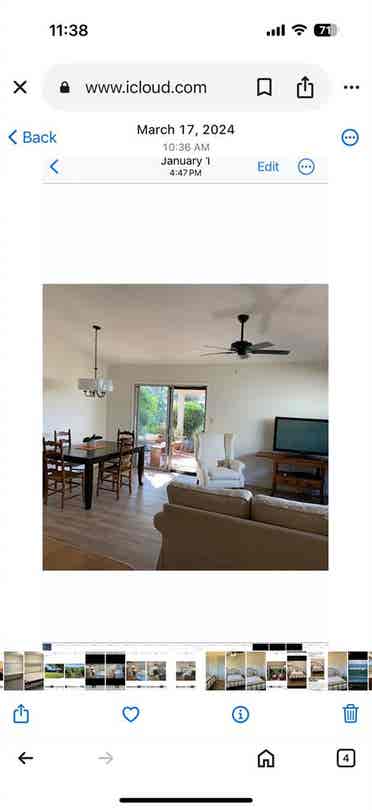 Available master bedroom & bath!