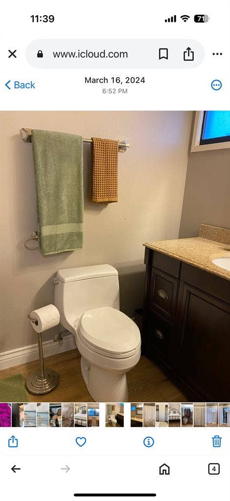 Available master bedroom & bath!