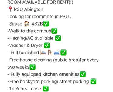 PSU Abington, Male Roommates