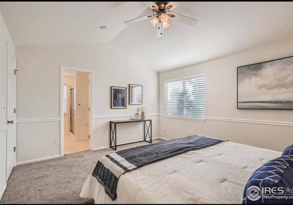 Large bedroom with private bathroom