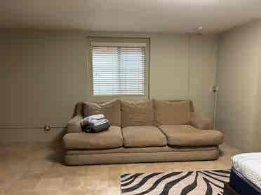 Large finished basement w/ window