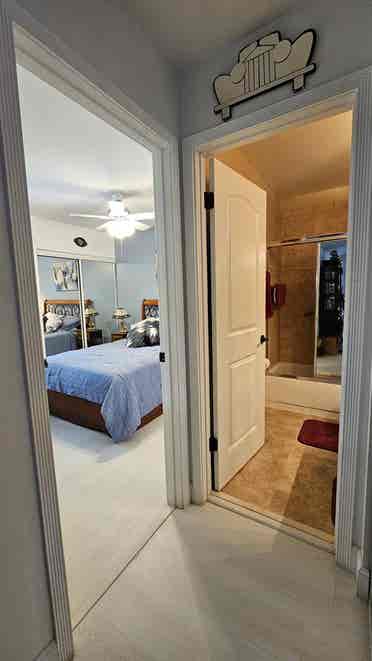 Furnished room with pvt. bathroom.