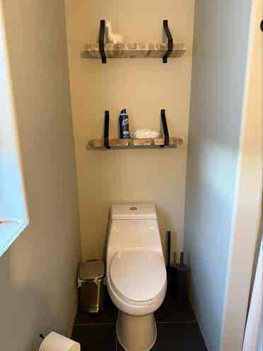 Medium sized room with private bath