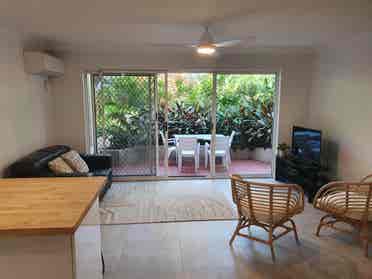 Beachside renovated with garden