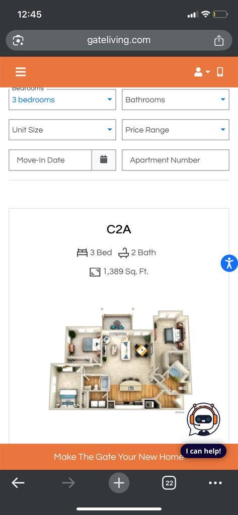 Seeking a third tenant