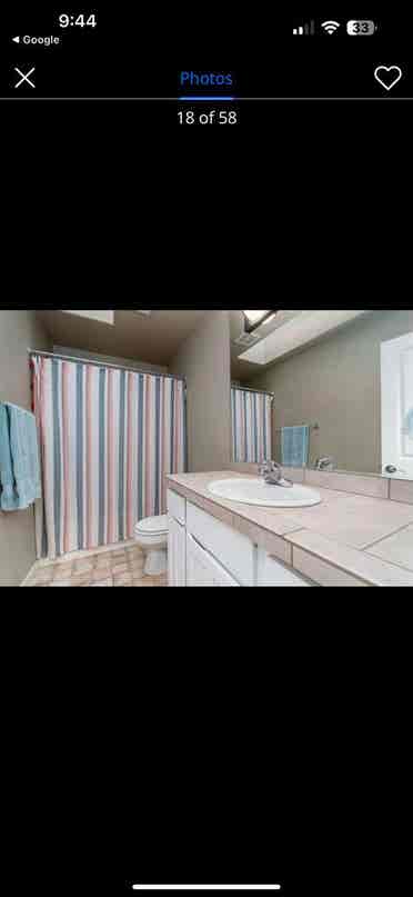 Two rooms available.