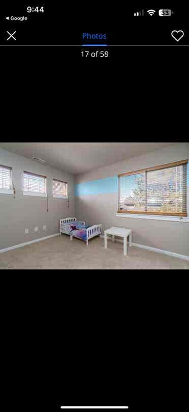 Two rooms available.