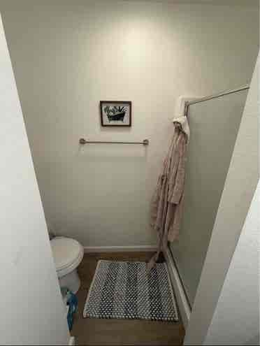 Room and private bathroom