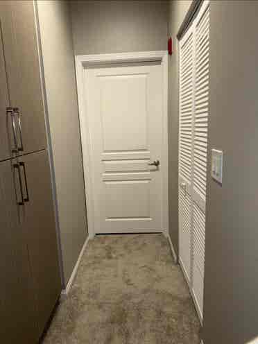 Private bedroom & private bathroom