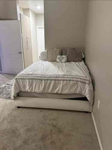 Private bedroom & private bathroom