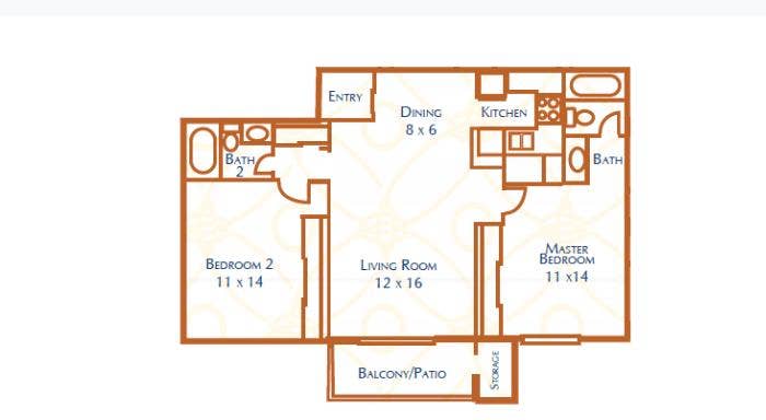 Avail mid June, a block from Palms