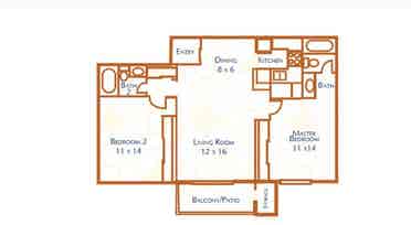 Avail mid June, a block from Palms